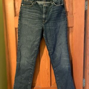 Good American - Good Legs Straight Raw Hem Jeans - Size 10/30